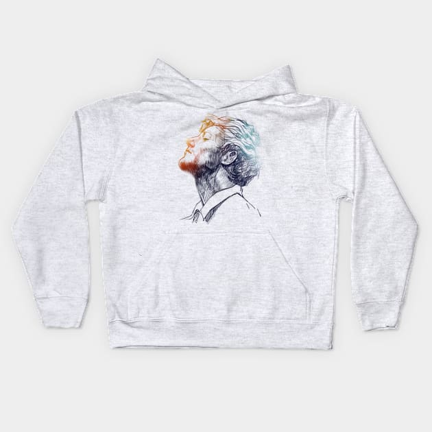 Louis Tomlinson -Enigma Kids Hoodie by mrsadfran